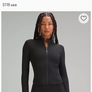 Lululemon Define Cropped Jacket Nulu